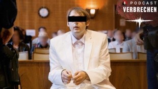Alen R. war während seines Prozesses ganz in Weiß gekleidet. Um seine Unschuld zu demonstrieren. (Bild: Picturedesk)