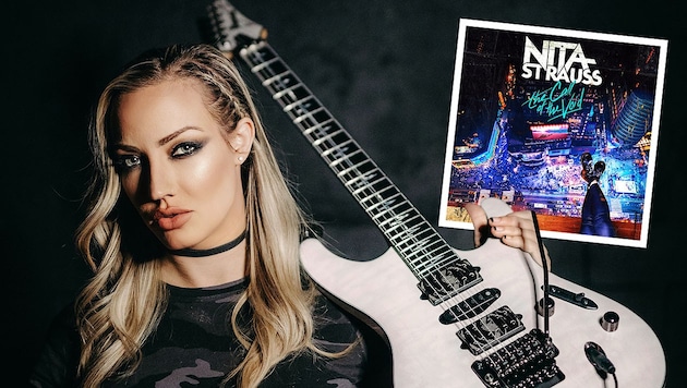 Nita Strauss wandelt wieder auf Solopfaden. (Bild: Ana Masssard, Sumerian Records, Krone KREATIV)