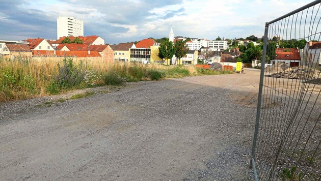 Im Zentrum der Debatte: die Pläne für das „Pucher-Areal“. (Bild: Reinhardt Judt)