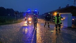 Die Feuerwehr Moosburg wurde ebenfalls zu Überschwemmungen und Überflutungen gerufen. (Bild: FF Moosburg ff-moosburg.at)