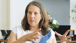 Bezirksvorsteherin Christine Dubravac-Widholm (44) (Bild: klemens groh)