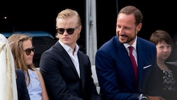 Prinzessin Ingrid Alexandra, Marius Borg Høiby und Kronprinz Haakon (Bild: www.PPS.at)