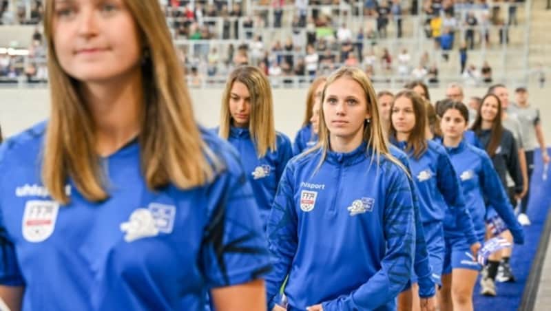 Auch das Damen-Team wird im Stadion in der Bundesliga aufgeigen. (Bild: Dostal Harald)