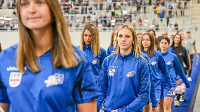 Auch das Damen-Team wird im Stadion in der Bundesliga aufgeigen.