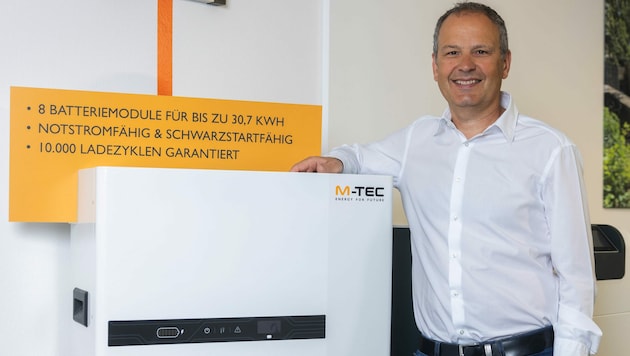 Im Vorjahr machte M-TEC einen Umsatz von 32 Millionen Euro. Heuer setzte die von Peter Huemer geführte Firma allein im ersten Halbjahr schon 70 Millionen € um. (Bild: M-TEC GmbH)
