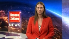 Krone News mit Moderatorin Tanja Pfaffeneder (Bild: krone.tv)