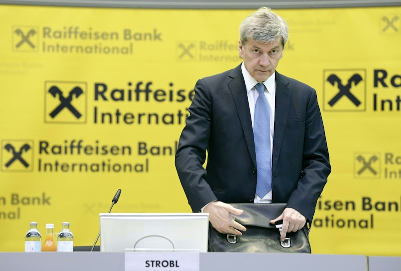 RBI-CEO Johann Strobl (Bild: APA/HANS KLAUS TECHT)