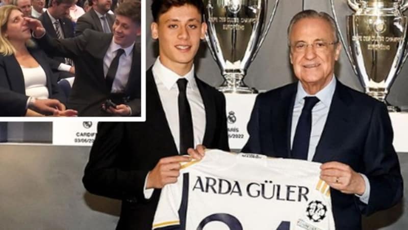 Youngster Arda Güler wechselt zu Real Madrid. Seine Mutter weint vor Freude. (Bild: instagram.com/realmadrid)