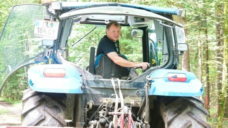 Sepp Loibner führt ein erfülltes Leben im Tuckertakt: „Wir leben bescheiden.“ (Bild: Sepp Pail)