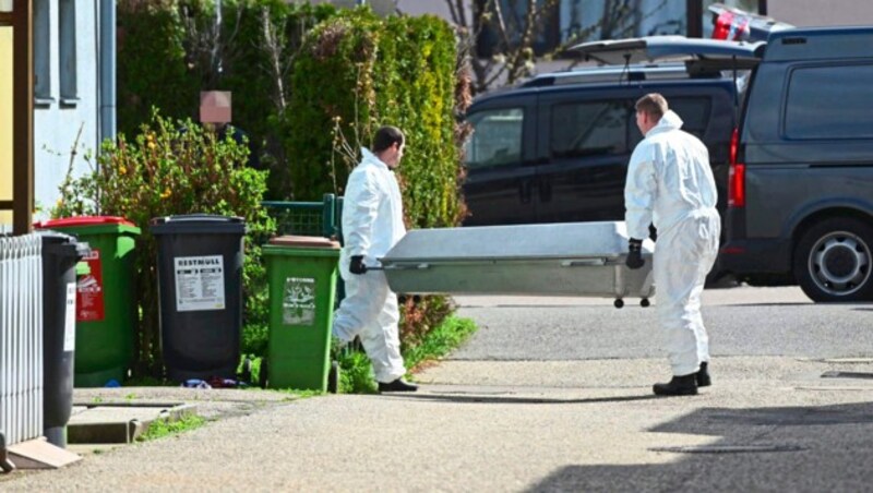 In einer beschaulichen Reihenhaussiedlung in Strasshof kam es zur Bluttat. (Bild: Antal Imre, Krone KREATIV)