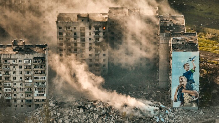 Bachmut: Teile der Ukraine sind bereits jetzt völlig zerschossen.