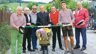 Los viticultores de Neustift y el portavoz gastronómico Peter Dobcak (derecha) están enojados.  (Imagen: KRONEN ZEITUNG)