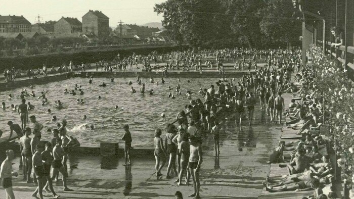Das Grazer Augartenbad wurde um 1930 (wieder)eröffnet.