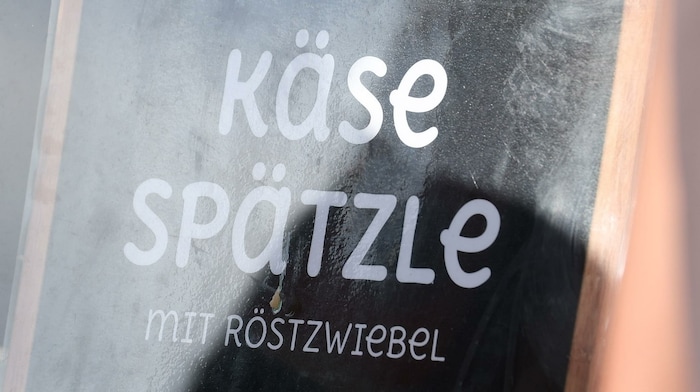 Die Kasnocken kosteten den Besuchern 13,90 Euro.