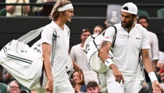 Alex Zverev und Matteo Berrettini (Bild: Afp or licensors)