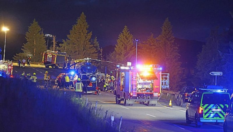 Für einen 22-jährigen Vöcklabrucker kam jede Hilfe zu spät. (Bild: Rotes Kreuz Berchtesgaden/Markus Leitner)