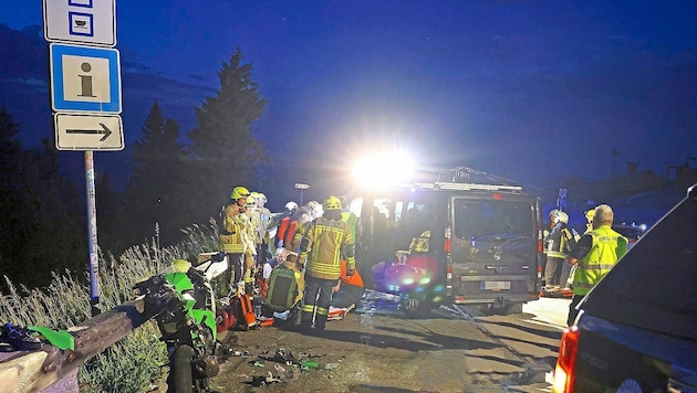 Seine Stunts endeten für einen Oberösterreicher (22) tödlich. Zwei Mädchen mussten ins Spital geflogen, ein 19-jähriger Halleiner gar ins künstliche Koma versetzt werden. (Bild: Markus Leitner)