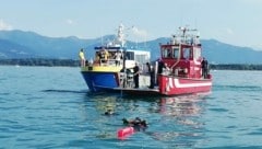 Der Tragschrauber wurde am Wochenende aus dem See geborgen. (Bild: Wasserrettung Vorarlberg)