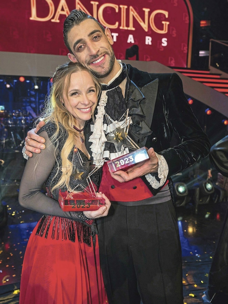 Sängerin Missy May hat „Dancing Stars 2023“ gewonnen. (Bild: Andreas Tischler / Vienna Press)