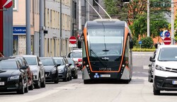 Spätestens 2026 werden zwei neue O-Bus-Linien vor allem die Landstraße und die Nahverkehrsdrehscheibe Hauptbahnhof entlasten. (Bild: Einöder Horst)
