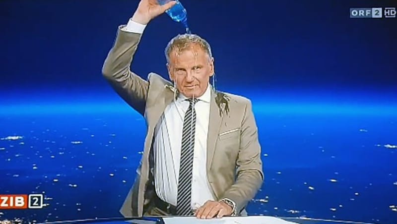 „ZiB 2“-Moderator Armin Wolf kürzlich im Studio (Bild: Screenshot ORF)