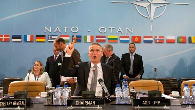 NATO-Chef Jens Stoltenberg (Bild: AP)