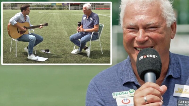 Toni Polster im Gespräch mit Michael Fally (Bild: krone.tv)