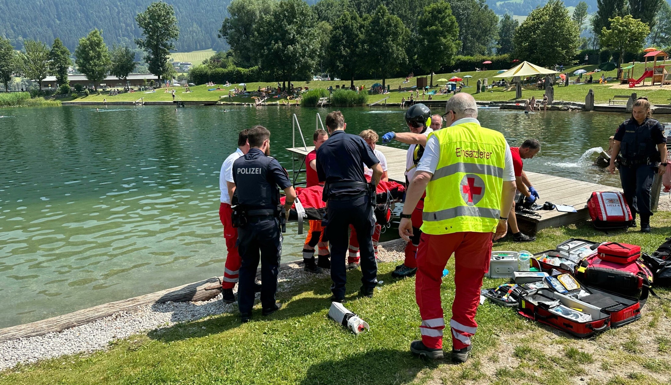 Trieb leblos im Wasser Senior (80) nach Drama im Zillertal verstorben