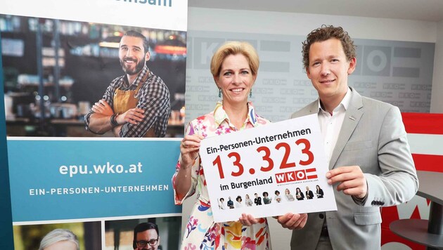 Jagschitz und EPU Landeskoordinator Christoph Schnitter. (Bild: Judt Reinhard)