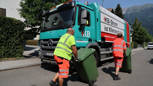 In Innsbruck wird Biomüll nicht so strikt getrennt, obwohl auch dort Biogas erzeugt wird. (Bild: Birbaumer Christof)