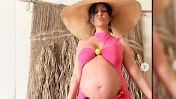 Kourtney Kardashian ist voller Vorfreude auf ihr viertes Kind - und das darf auch jeder sehen! (Bild: instagram.com/kourtneykardash)