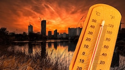 Durch die Klimakrise steigt auch der Kühlbedarf entsprechend, wobei sich Österreich hier unter den zehn Staaten findet, die weltweit den höchsten prozentualen Anstieg haben. (Bild: stock.adobe.com, Krone KREATIV)