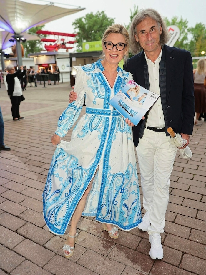 Kummer kam mit Ehemann Franz.