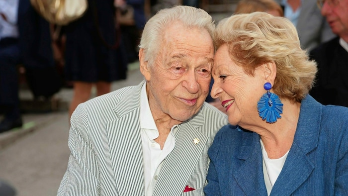 Mörbisch-Impressario: Harald Serafin und Gattin Ingeborg.