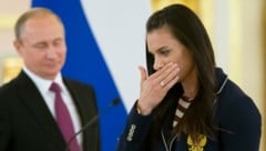 Jelena Issinbajewa gilt als Putin-Unterstützerin und setzte sich auch politisch und militärisch in Russland ein. (Bild: AFP or licensors)