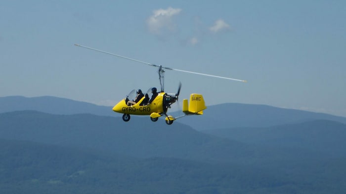 Ein unvergessliches Erlebnis, der Flug mit dem Gyrocopter.