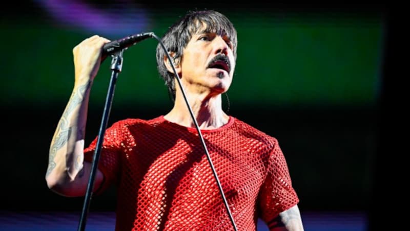 Anthony Kiedis zeigte sich nicht immer standhaft. (Bild: Andreas Graf)