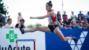 Anna Mager legte über 400 Meter Hürden noch einmal gewaltig zu.