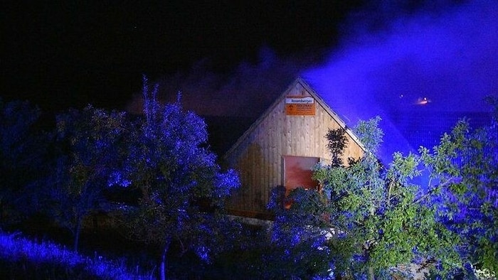 Der Brand konnte rasch gelöscht werden.