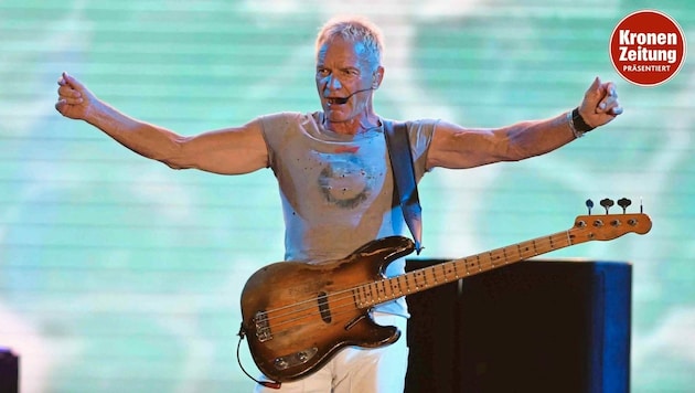 Sonntag wird der Brite Sting die Fans verzaubern. (Bild: www.PHOTOPRESS.at)