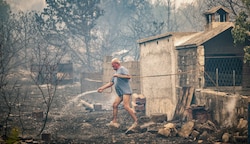 Im kroatischen Grebaštica kam es bereits zu dramatischen Waldbränden - Hitze und Dürre begünstigen die Ausbreitung der Feuer. (Bild: Mate Gojanovic)