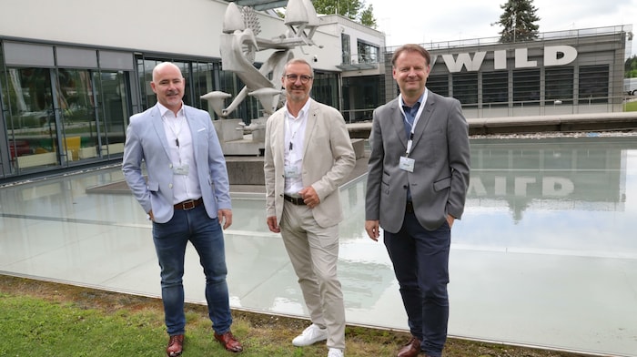 Die WILD-Gruppe Geschäftsführer: Arthur Primus, Wolfgang Warum und Michael Wratschko. 