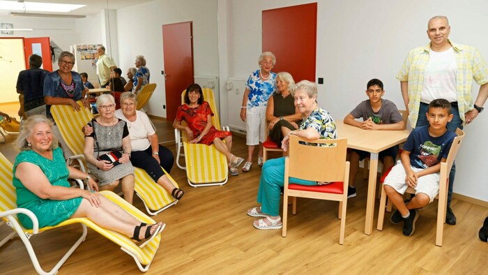 In der neuen „Coolen Zone“ der Stadt Wien in der Brigittenau kann man dem Körper eine Pause vom ...