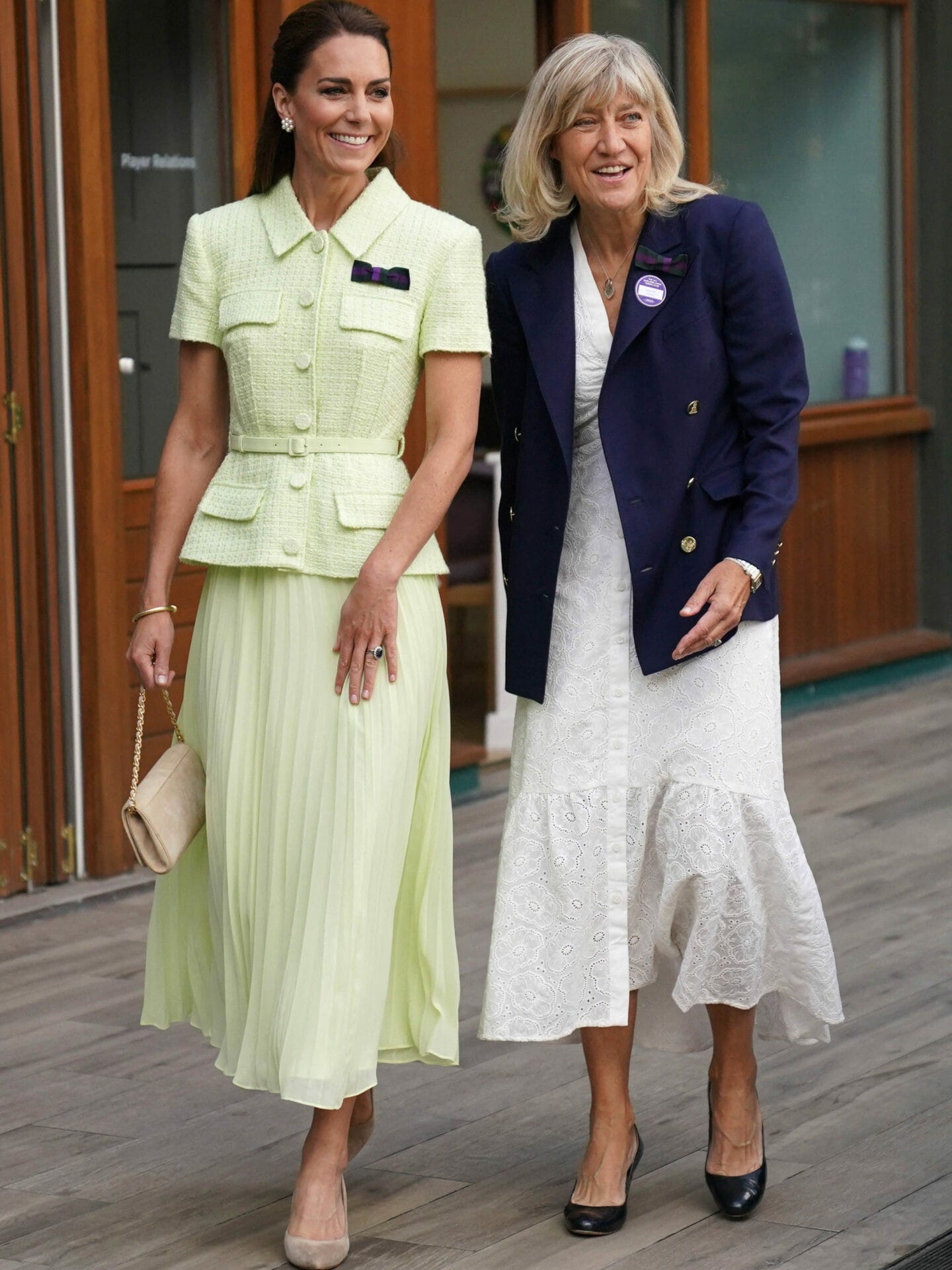 WimbledonLook Prinzessin Kate wählte Outfit in HinguckerFarbe