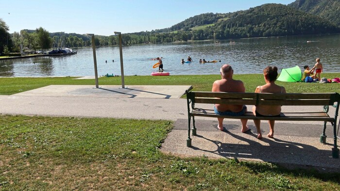 Am Stubenbergsee ist schon vor offiziellem Start in die Badesaison Abkühlung im Wasser möglich (Archivbild).