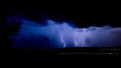 Heftiges Gewitter in Graz (Symboldbild). (Bild: TEAM FOTOKERSCHI / KERSCHBAUMMAYR)