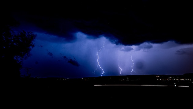 Heavy thunderstorm in Graz (symbolic image). (Bild: TEAM FOTOKERSCHI / KERSCHBAUMMAYR)