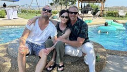 Shannen Doherty (Brenda) und Ian Ziering (Steve) feierten „wie in alten Zeiten“ mit „David Silver“ Brian Austin Green. (Bild: https://www.instagram.com/theshando)