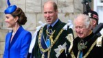 Prinzessin Kate und ihr Mann Prinz William unterstützen König Charles. Wobei William eine andere Einstellung zum Leben hat. (Bild: AAPA/AFP/POOL/John Linton)