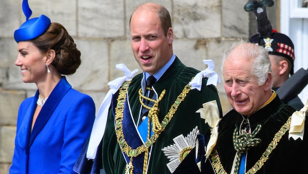 The British royals have canceled many of their appointments at short notice. (Bild: AAPA/AFP/POOL/John Linton)